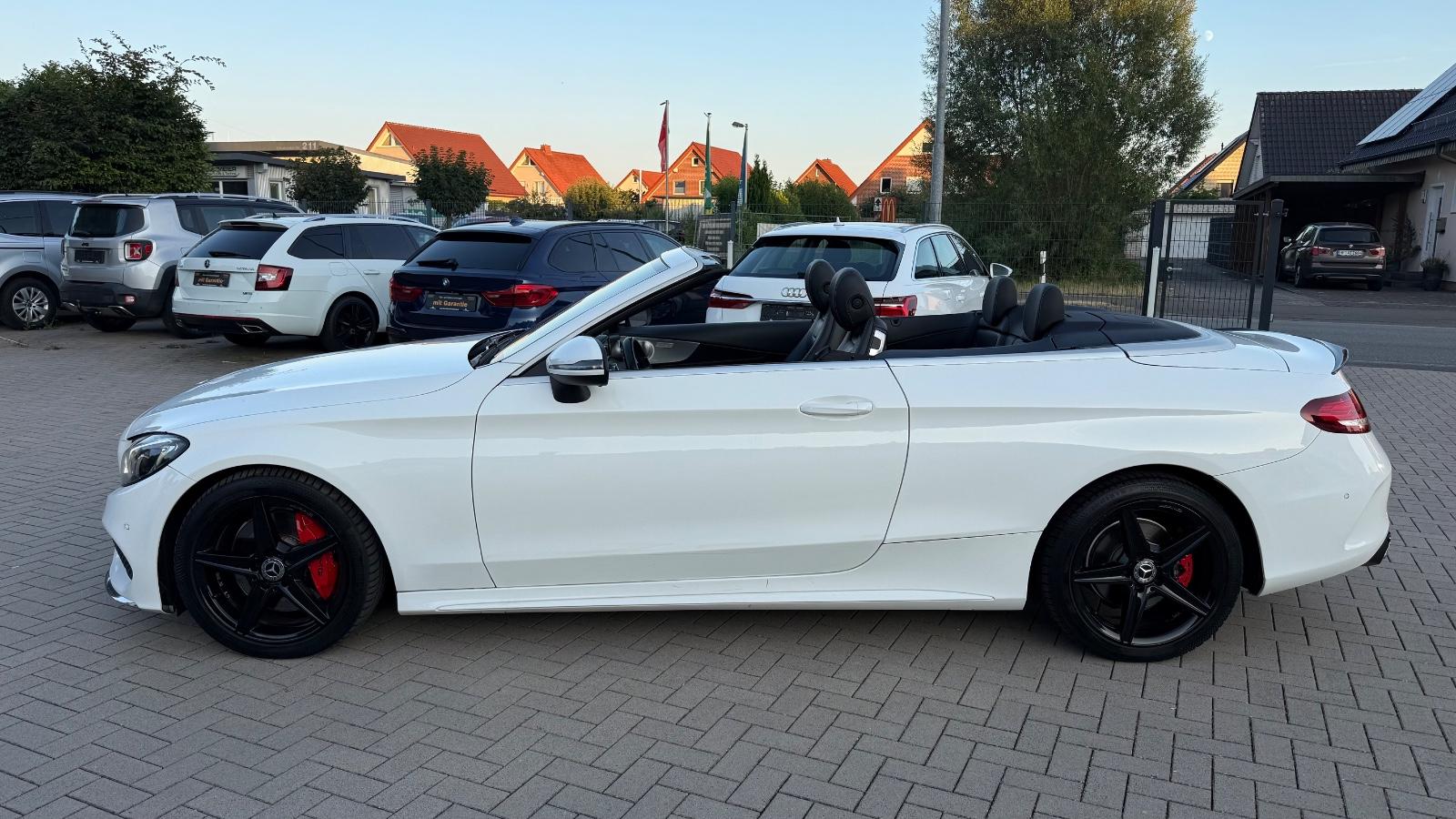 Mercedes-Benz C 250 d Cabrio AMG Line-LED-Navi-LM-Burmester