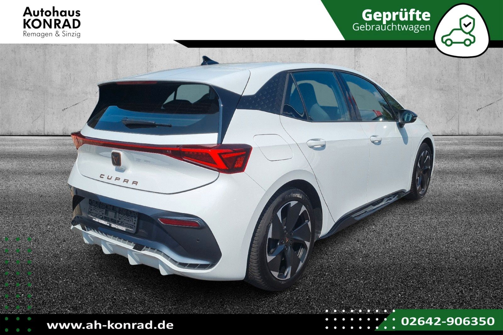 Fahrzeugabbildung CUPRA Born 150kW+Navi+19 Zoll+Pilot Paket M+Sitzhzg.