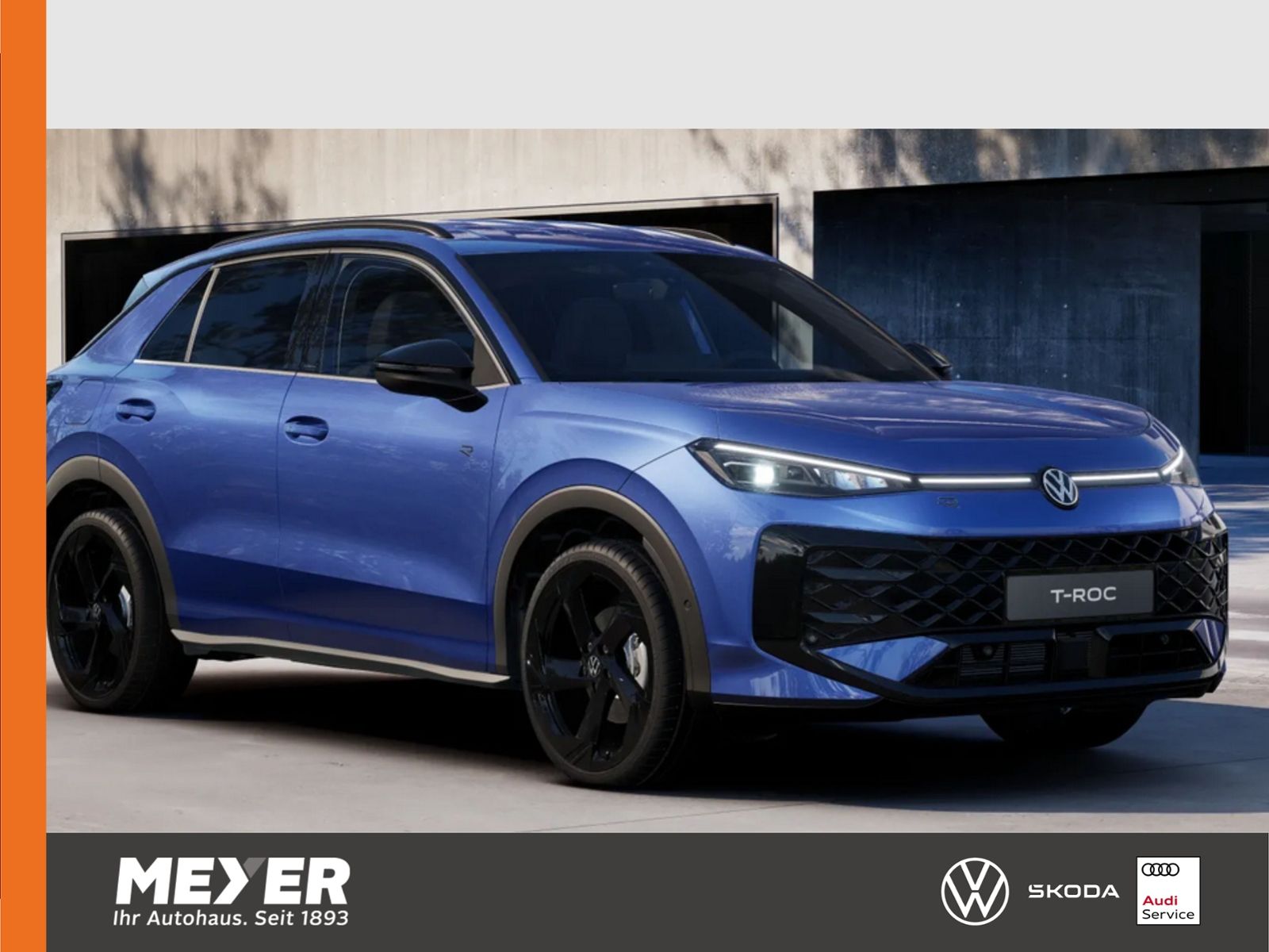 Fahrzeugabbildung Volkswagen T-Roc R-Line 1.5 eTSI DSG *BlackStyle, AHK, 20"-