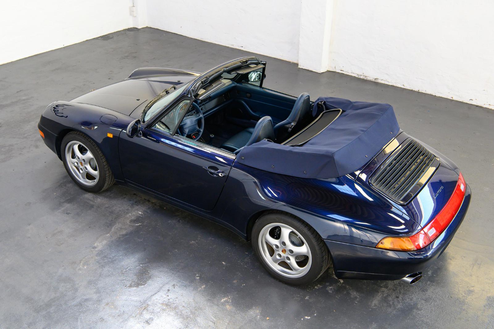 Porsche 993*Deutsch*Varioram*Erstlack*3.Hd.*24 Wartungen