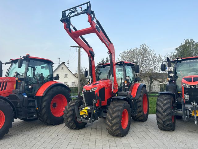 Kubota M6 M6-142 Schlepper mit Frontlader Vorführmaschi