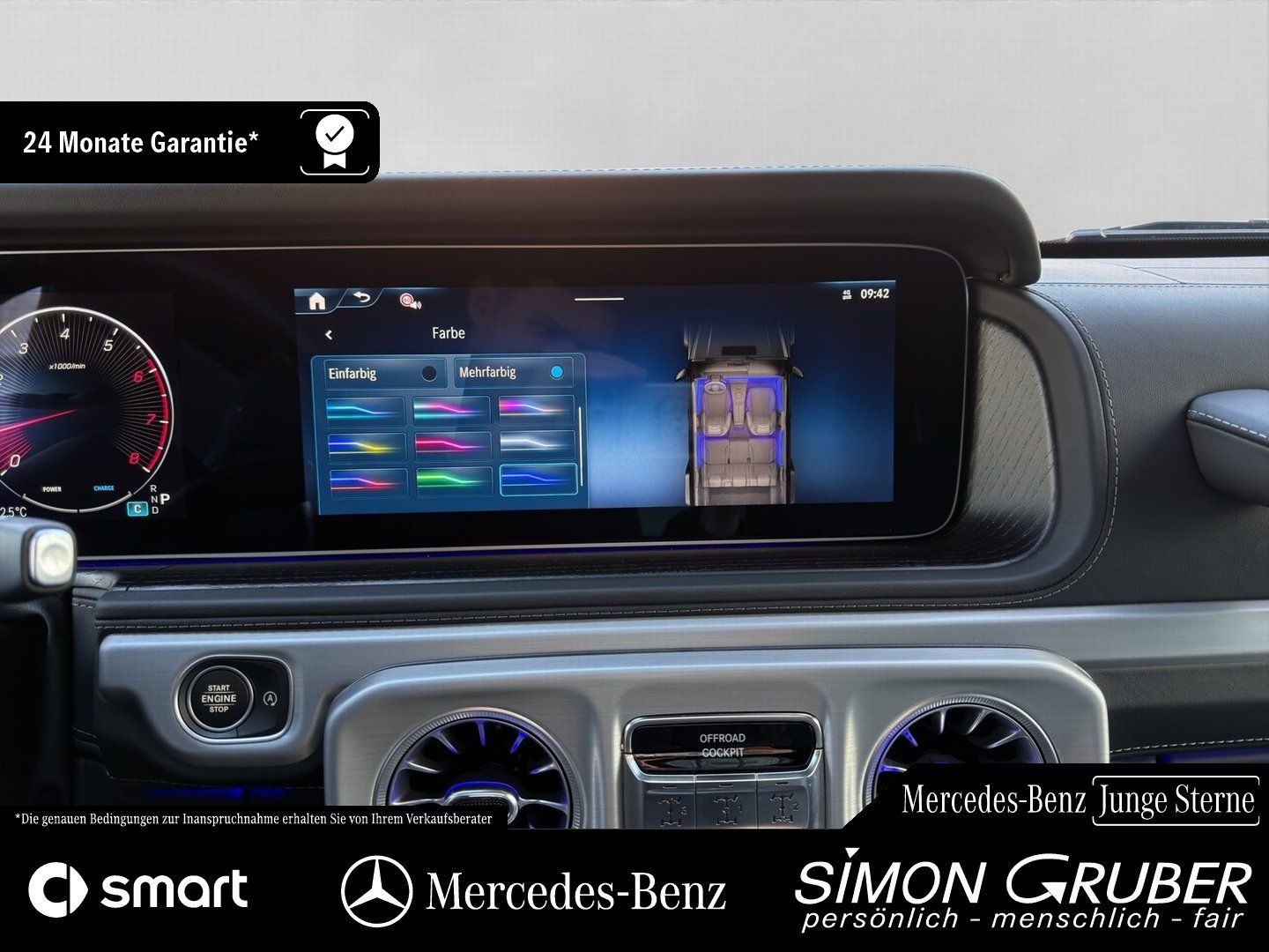 Fahrzeugabbildung Mercedes-Benz G 500 Exclusive Line Manufaktur Massage Standhzg