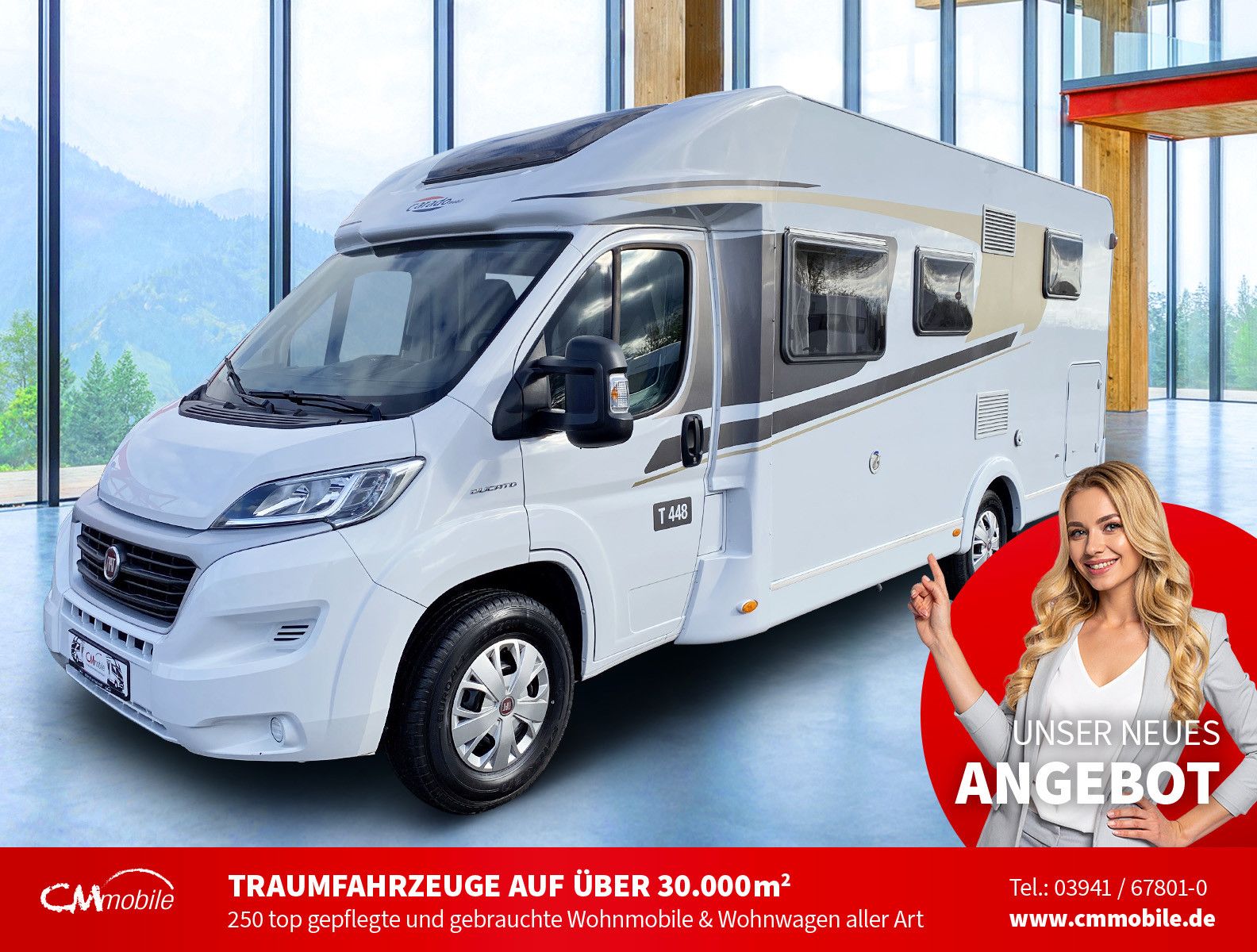 Carado
 T 448 - Einzelbetten - Garage -
