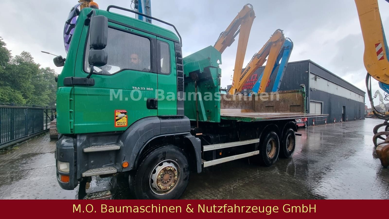 Fahrzeugabbildung MAN TGA 33.360 / 6x4 / Bordmatik /3.Seitenkipper