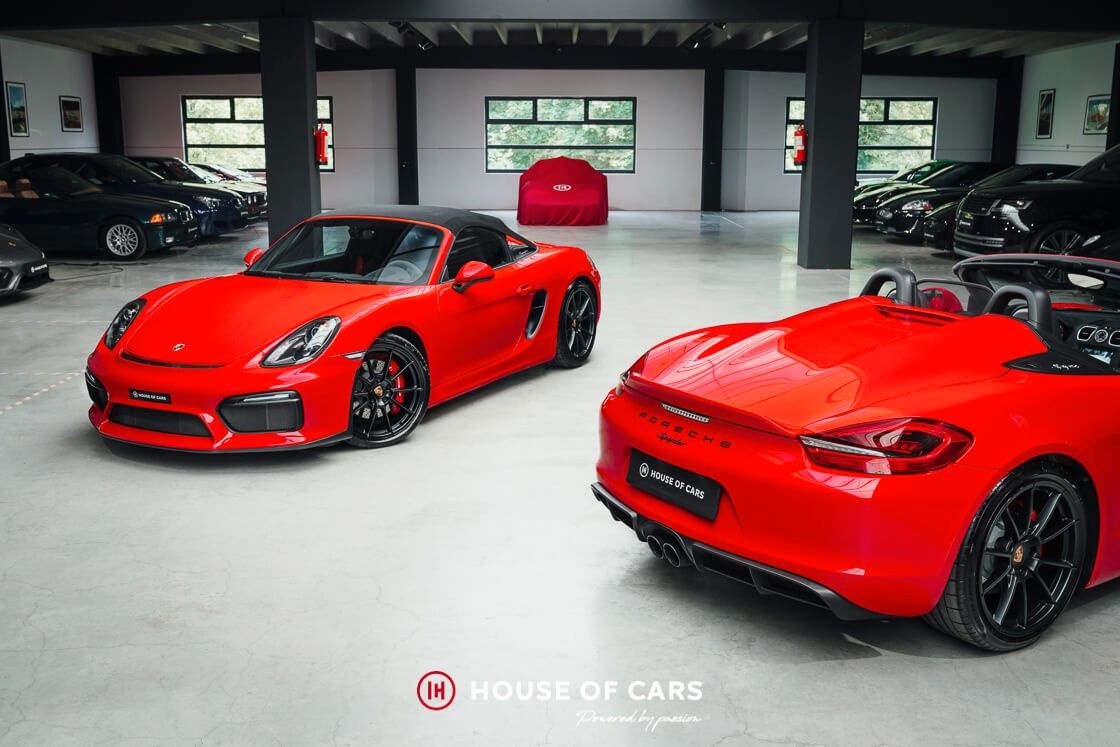 PORSCHE Boxster Spyder 2016 - 1st paint - PPF