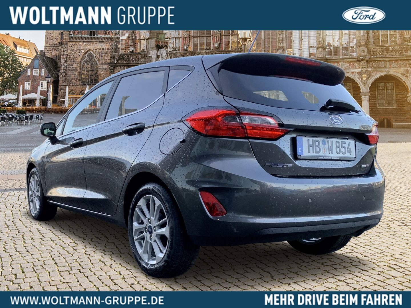 Fahrzeugabbildung Ford Fiesta Titanium 1.0 EcoBoost, Sitzheizung, Lenkr