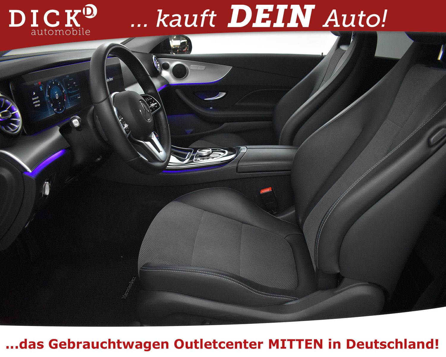 Fahrzeugabbildung Mercedes-Benz E300d Coupe 9G. Avantg. WIDES+COMAND+KAM+LED+SHZ