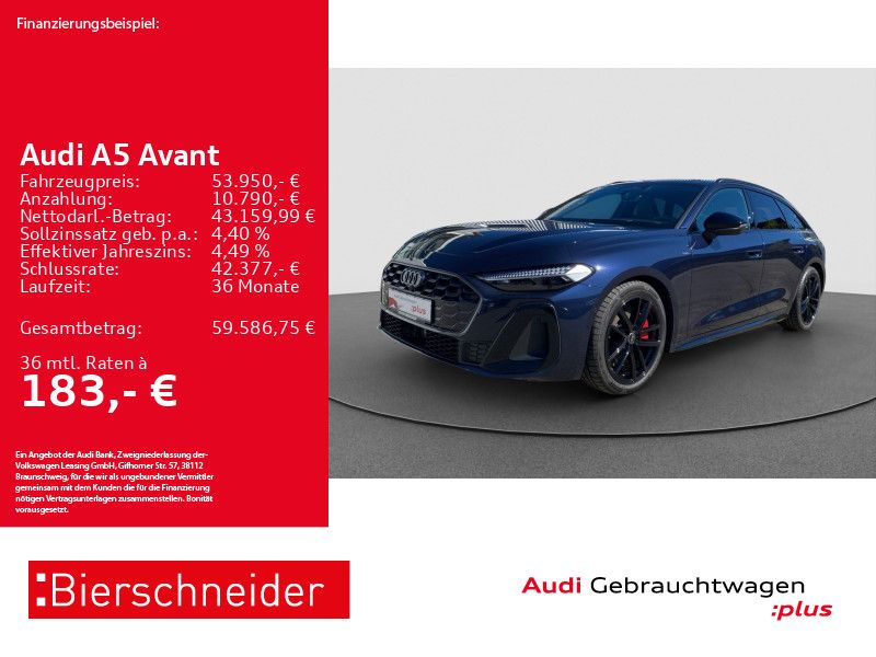 Audi A5 Avant e-hybrid qu S-Line AHK MATRIX HuD B&O imagem 2