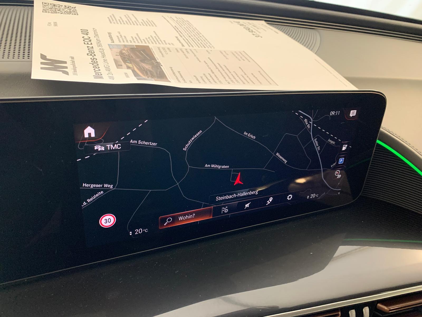 Mercedes-Benz EQC 400 4M 2x AMG Line HeadUp 360Kam Distronic+