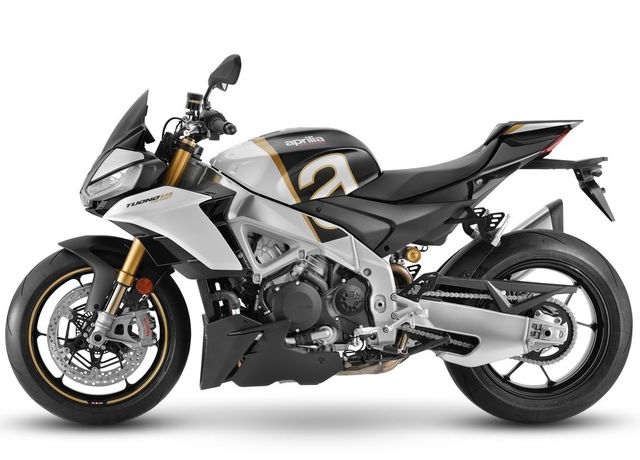 Aprilia Tuono V4 1100 Factory Ultra-Gold Promoaktion