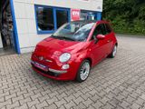 Fiat 500 Lounge Cabrio Klima - Fiat 500: Rot, Cabrio