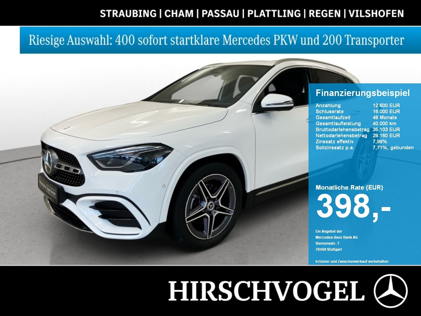 MERCEDES-BENZ GLA 200 d EDITION AMG-Line+AHK+DISTRONIC+KEYLESS