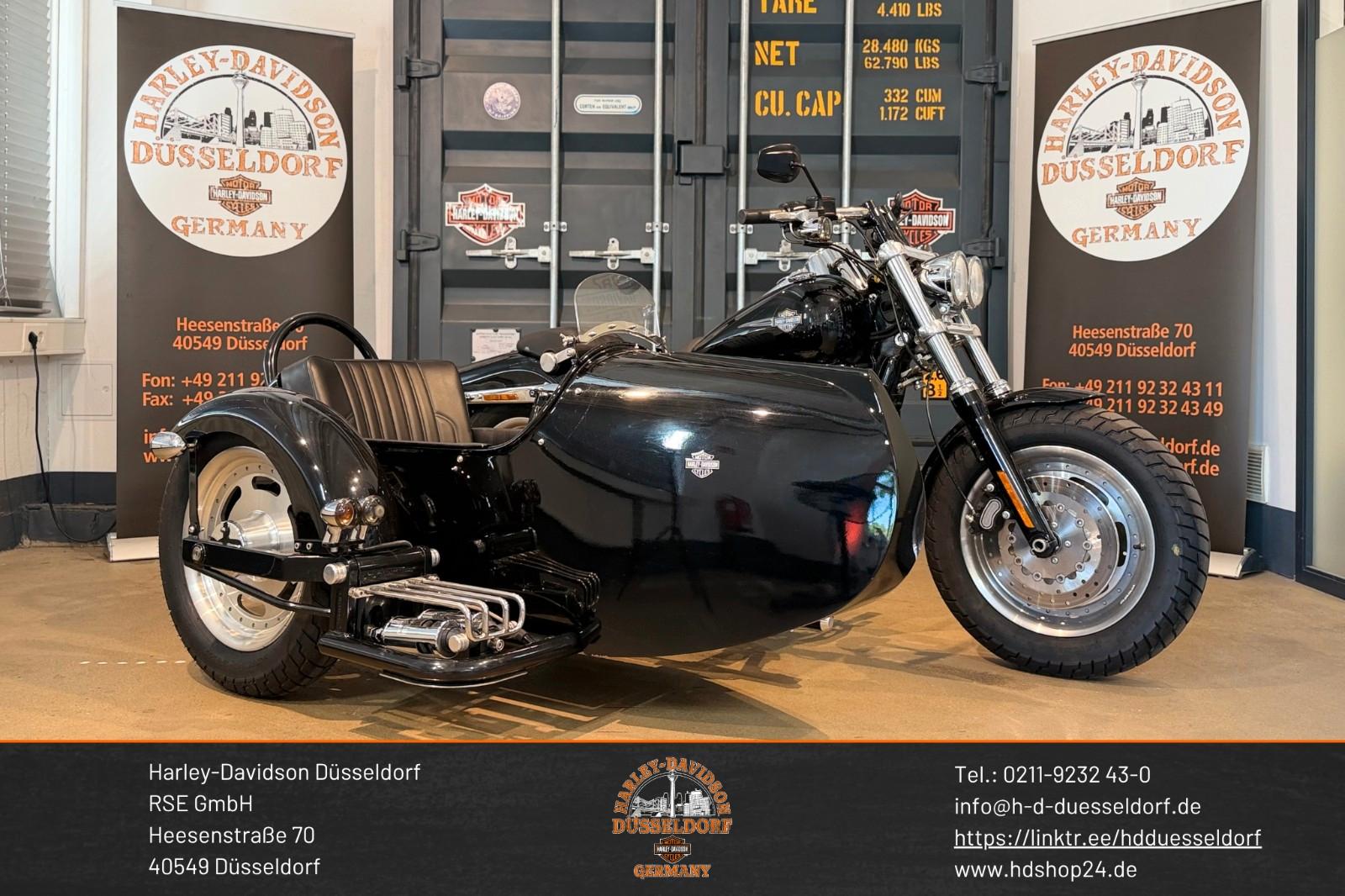 Harley-Davidson FXDF- Fat Bob - Gespannumbau --Penzl-1.Hand*TOP!