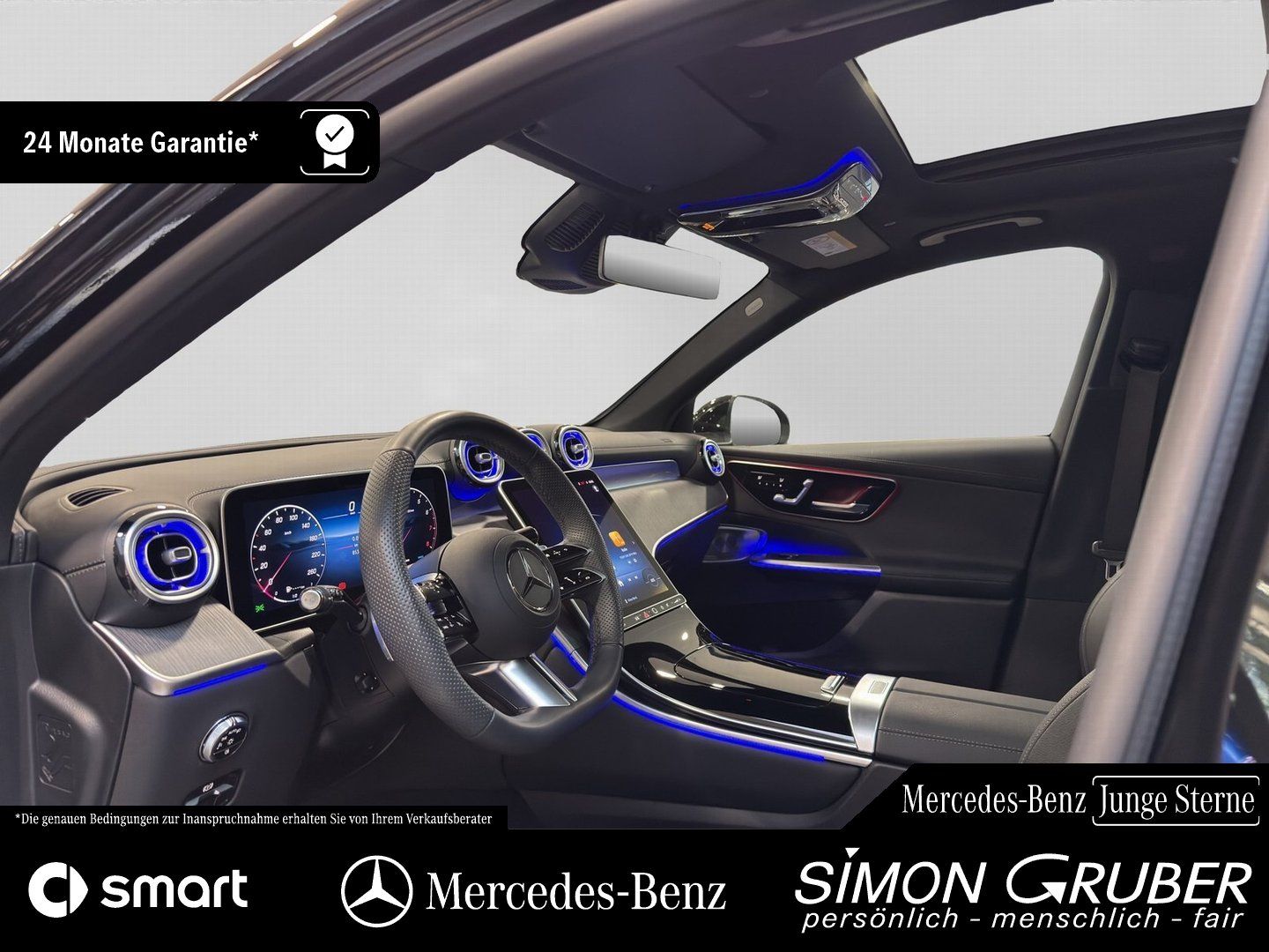 Fahrzeugabbildung Mercedes-Benz GLC 200 4M AMG Pano Burm Sitzklima DigiL ACC AHK