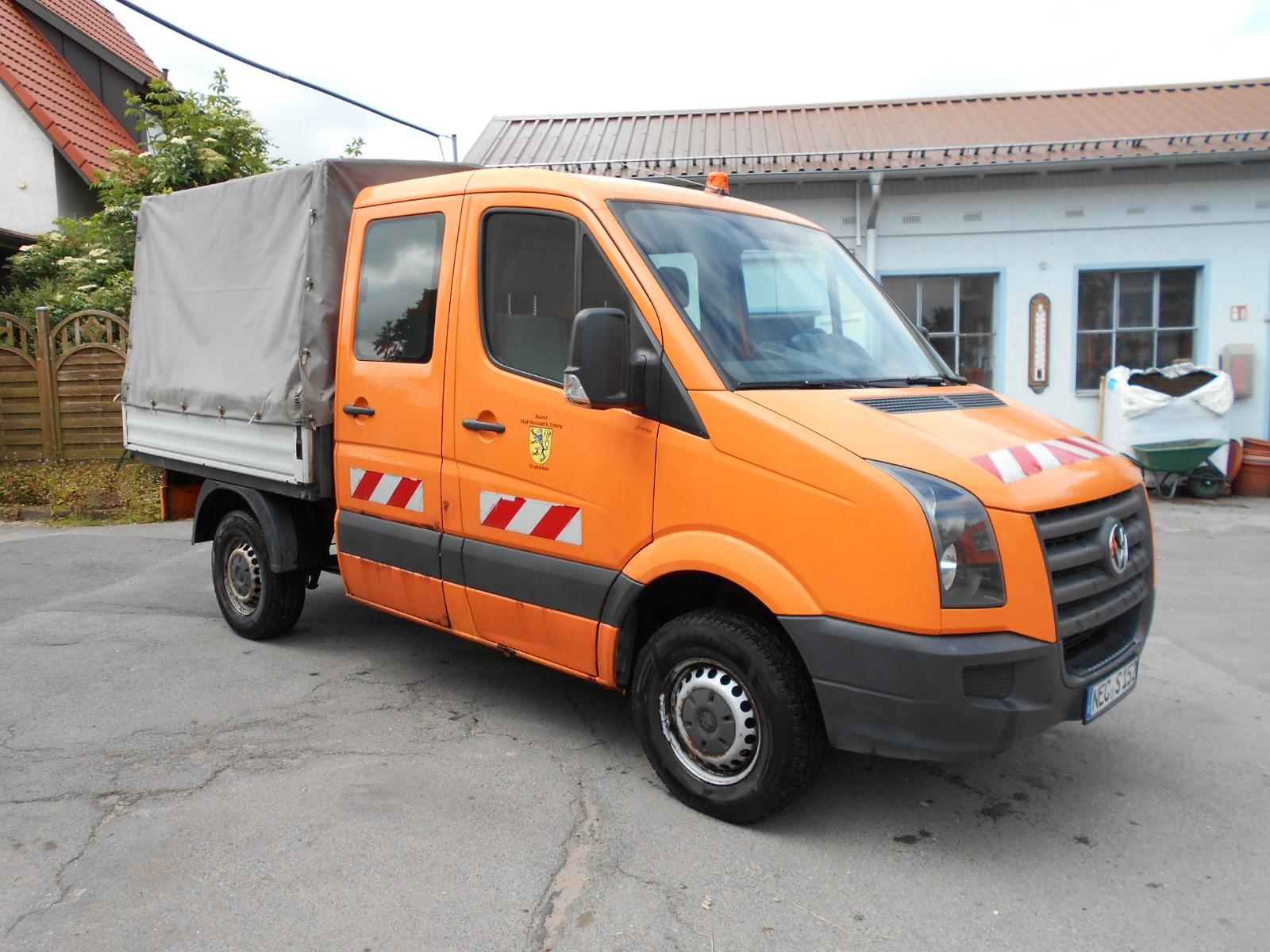 Volkswagen Crafter Pritsche/Plane 35 Doppelkabine
