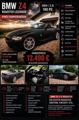 BMW Z4 2.5i - - BMW Z4 aus 2004: 5i