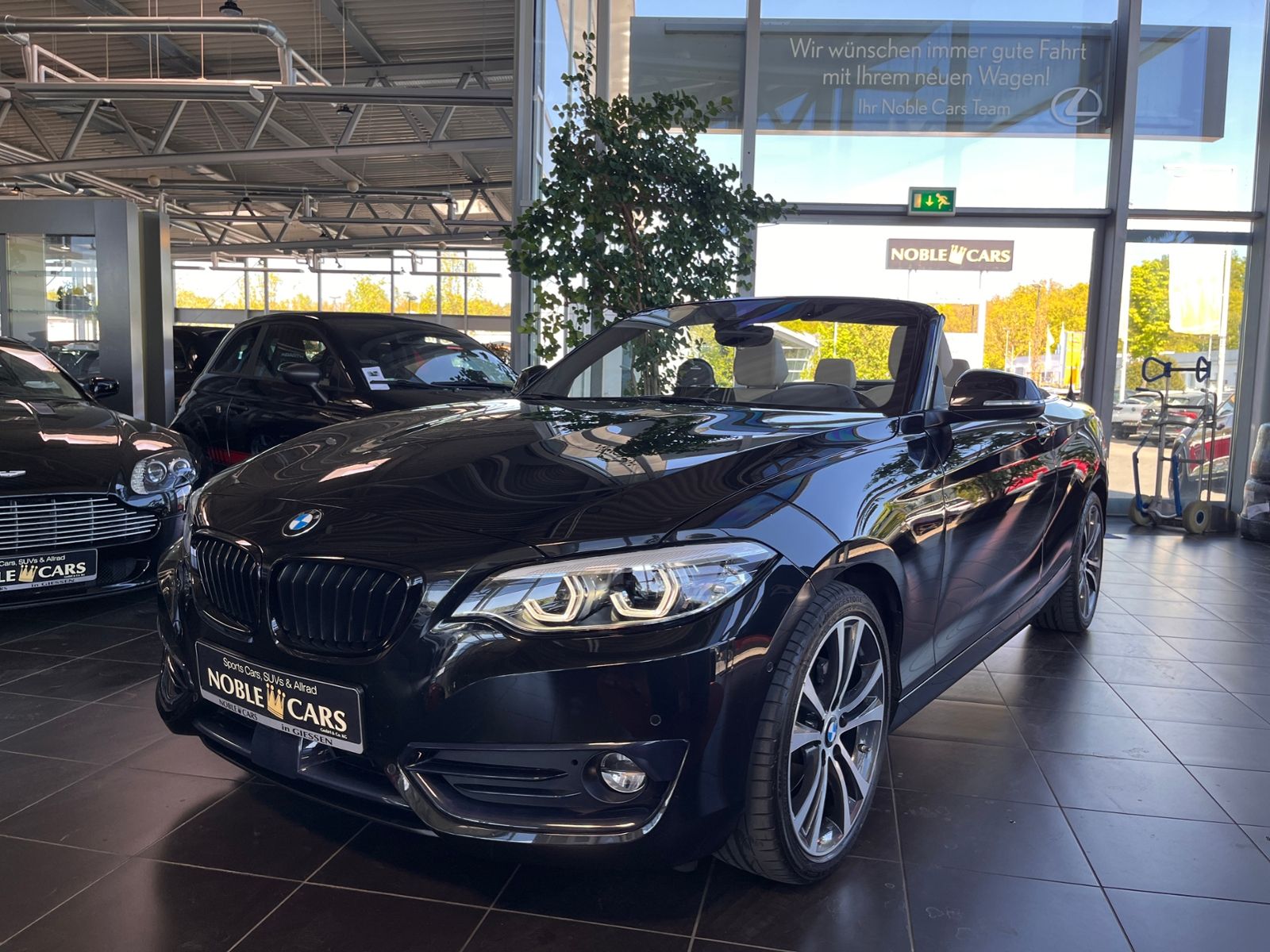 Fahrzeugabbildung BMW 220i Cabrio Sport Line H/K LEDER LED NAV SHZ 18"