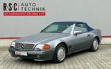 Mercedes-Benz 500 SL Oldtimer Graumet./Leder und Softtop Blau - Mercedes-Benz SL 500 aus 1990