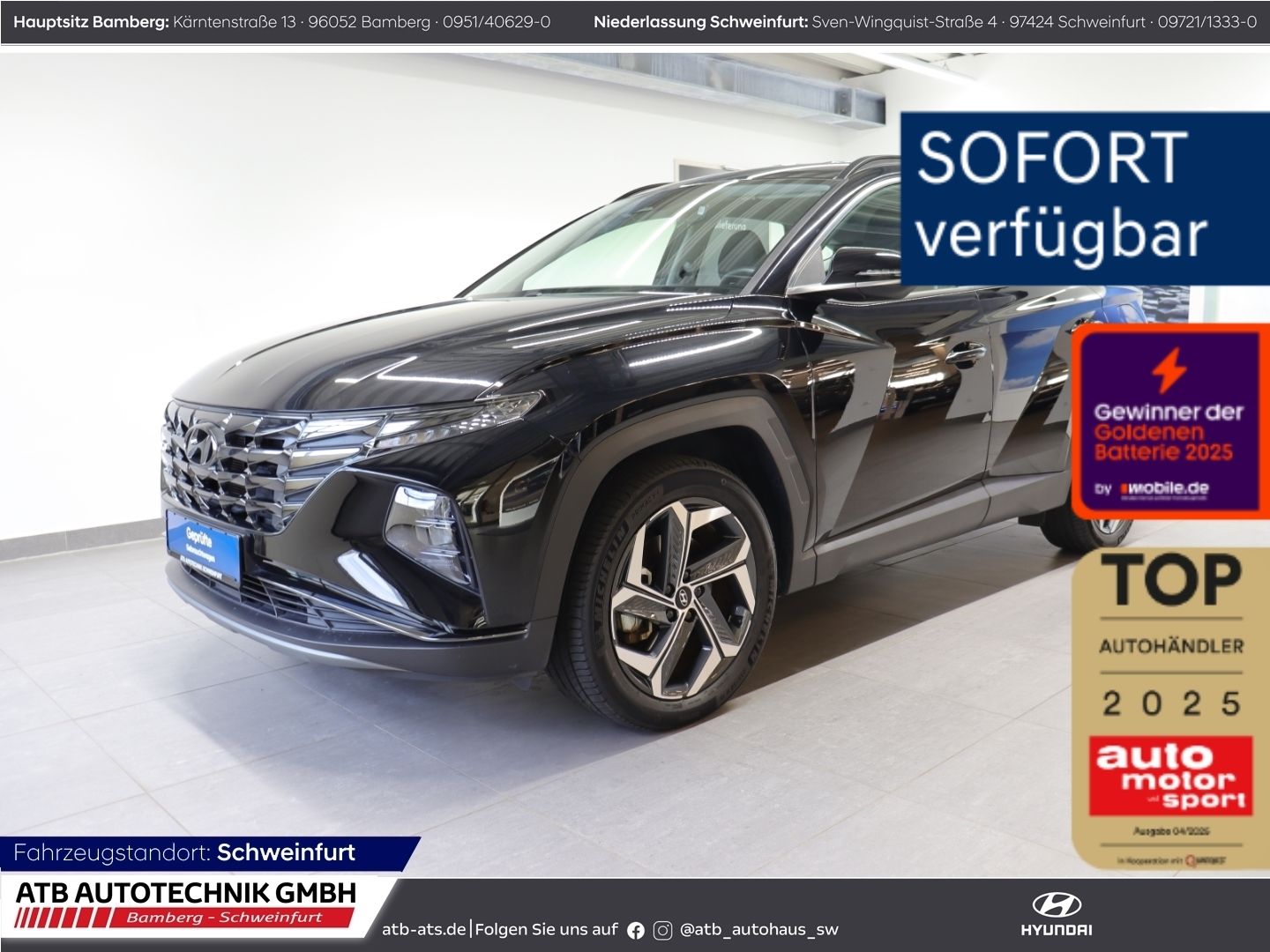Fahrzeugabbildung Hyundai Tucson PHEV 1.6 T-GDi 4WD 97,8% SOH Funkions- /L
