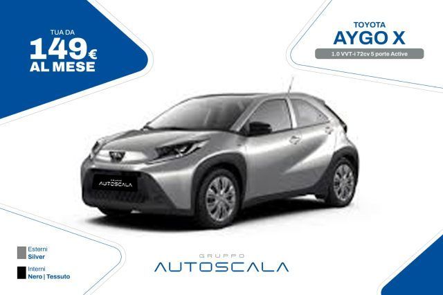 Jiný TOYOTA Aygo X 1.0 VVT-i 72cv 5 porte Active