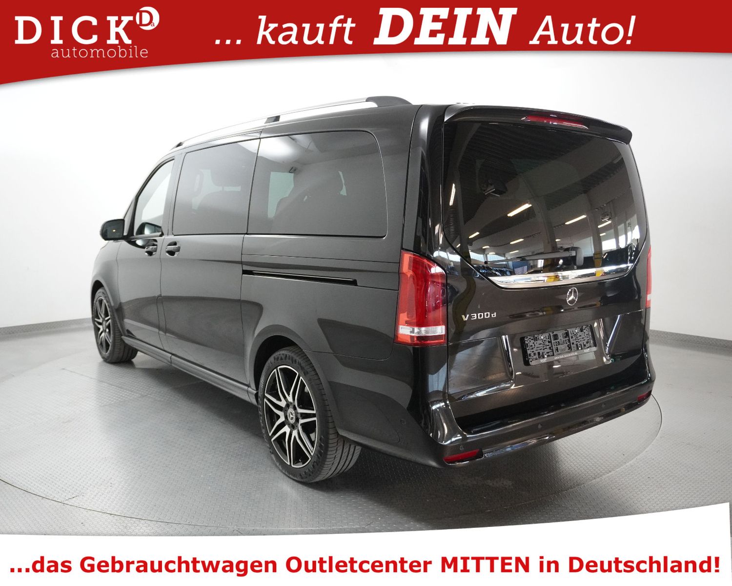 Fahrzeugabbildung Mercedes-Benz V300d 2X AMG Line LANG >NIGHT+NAV+LED+KAM+SHZ+19