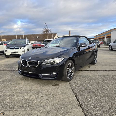 BMW 218 i Sport Line Leder Navi Xenon