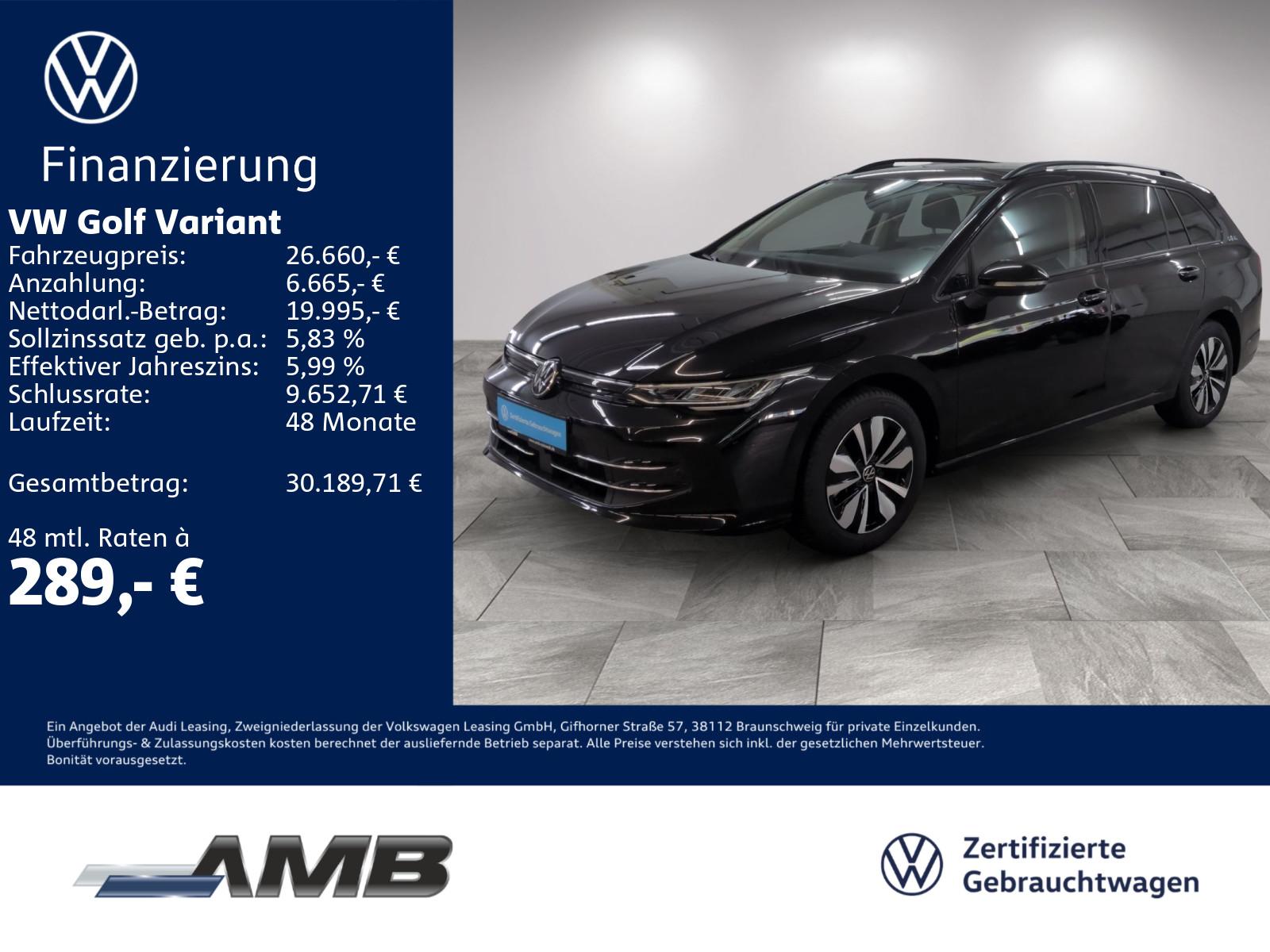 Volkswagen Golf Variant Goal 1.5 TSI AHK/Standhzg/04.30Gara