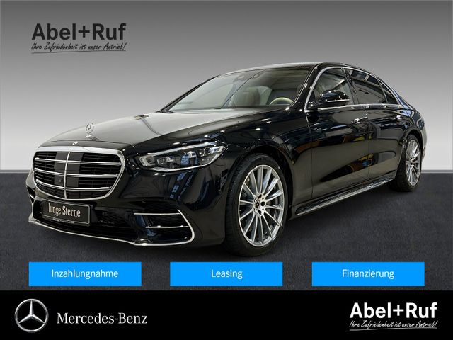 Mercedes-Benz S 450 4M Lang AMG+DIST+Burm+AIRM+Chauffe+HuD+360