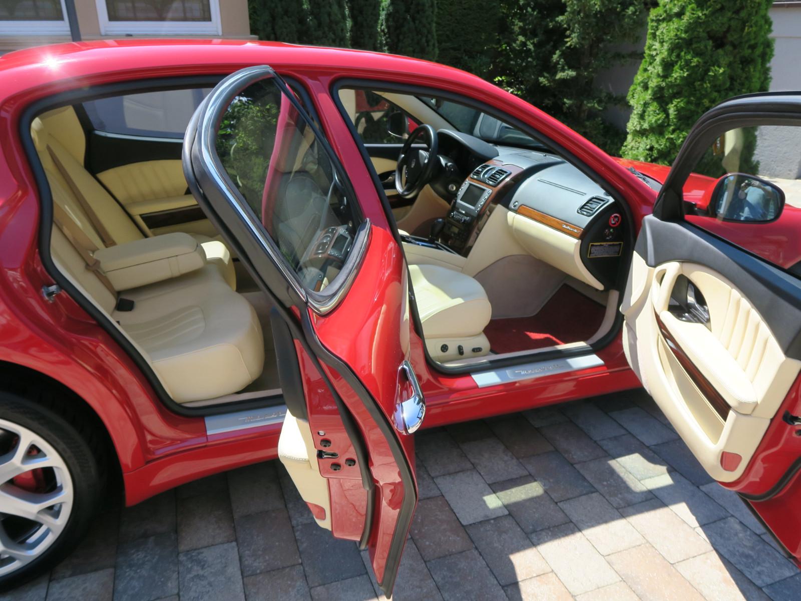 Maserati Quattroporte S, rosso/crema !! org km ! top !