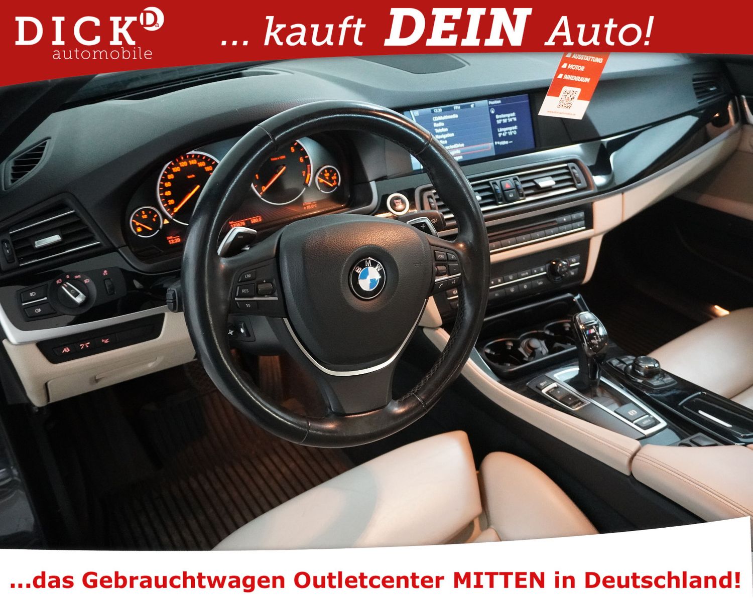 Fahrzeugabbildung BMW 550i Sport Aut M PAKET+SHADO+SOFT+KOMFOSI+AHK+20