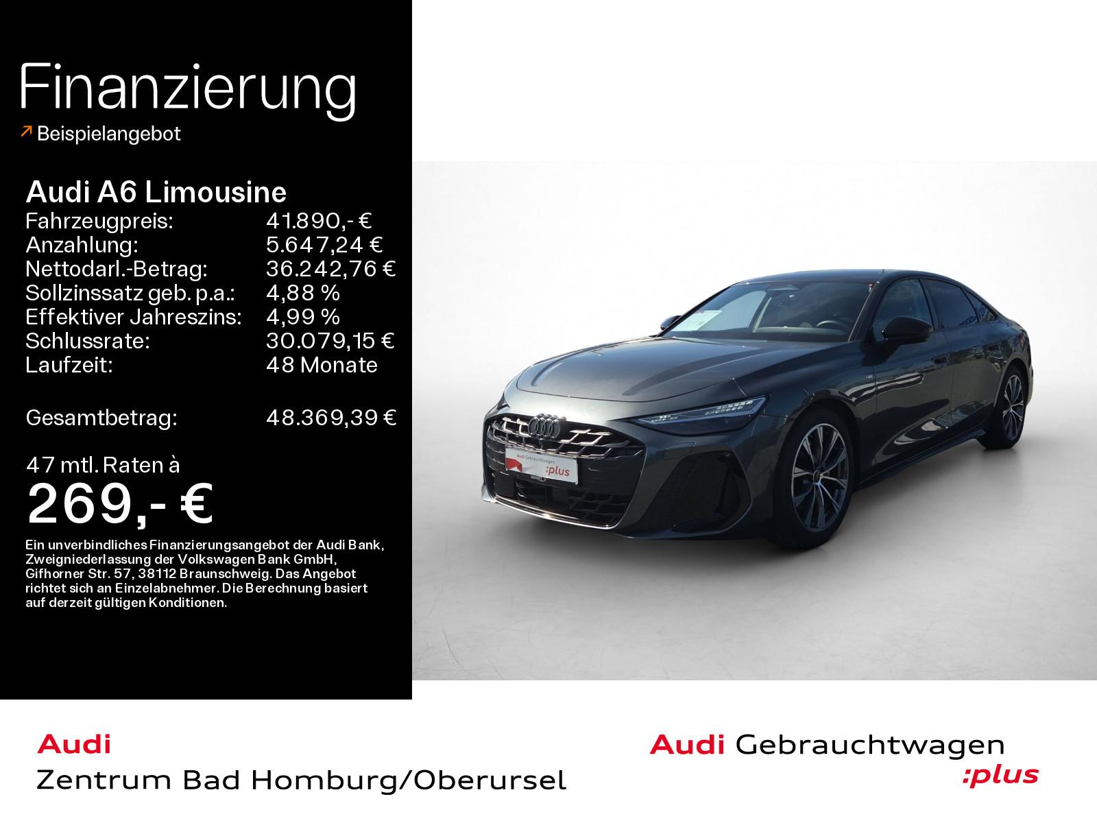 Audi A6 Limousine 40 TFSI S line S tro*LED+*Virtual*N