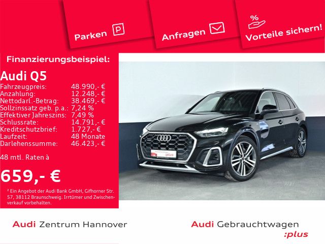 Audi Q5 S line 50 TDI quattro Matrix AHK Navi virtual