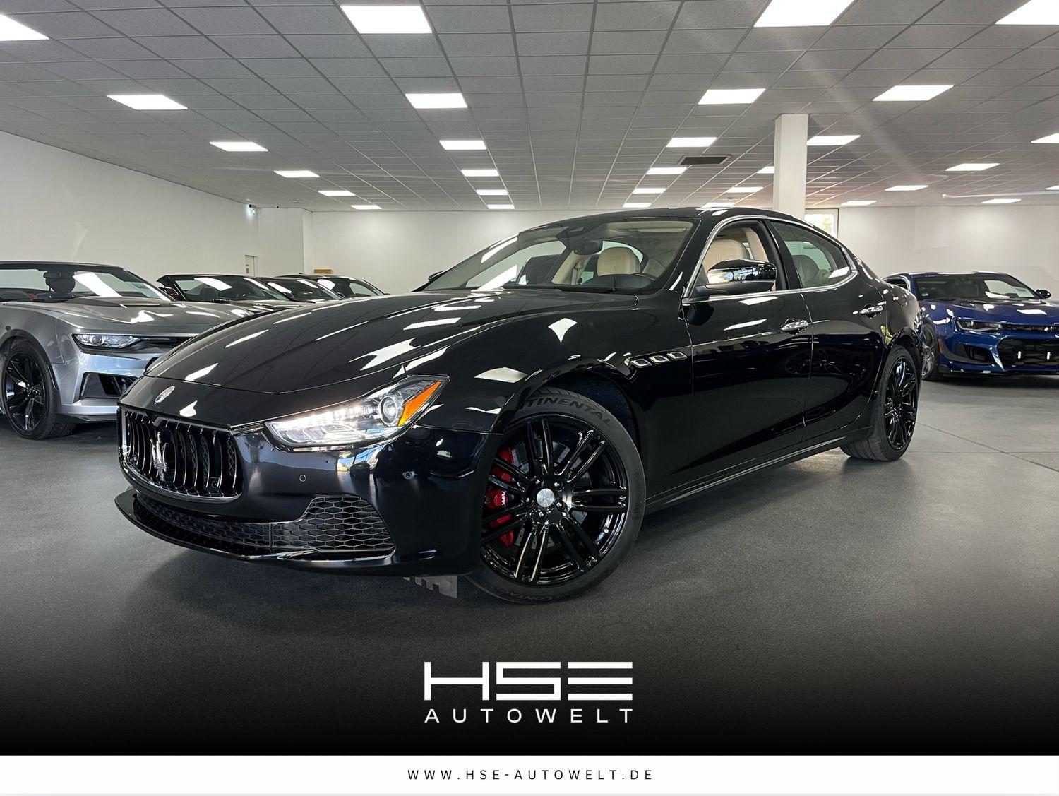 Maserati Ghibli S 3,0l V6 Klappenauspuff/Memory/SHZ/LED