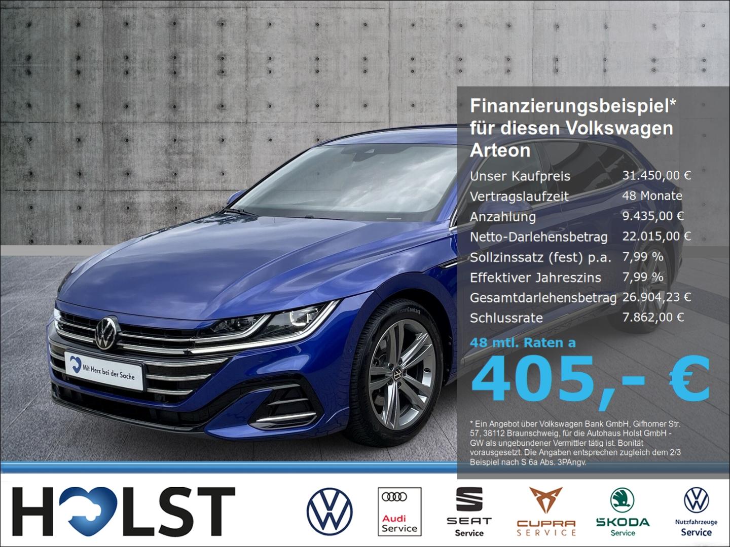Volkswagen Arteon Shootingbrake 2.0TDI DSG R-Line