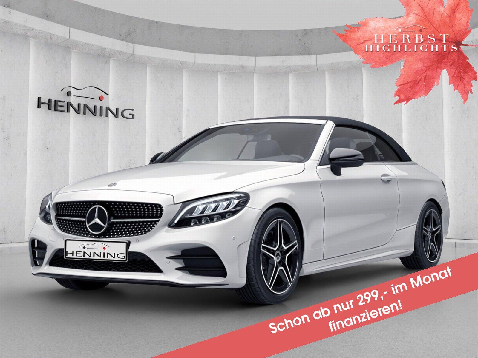 Mercedes-Benz C 200 Cabrio AMG Night-Paket Kamera Airscarf Tot