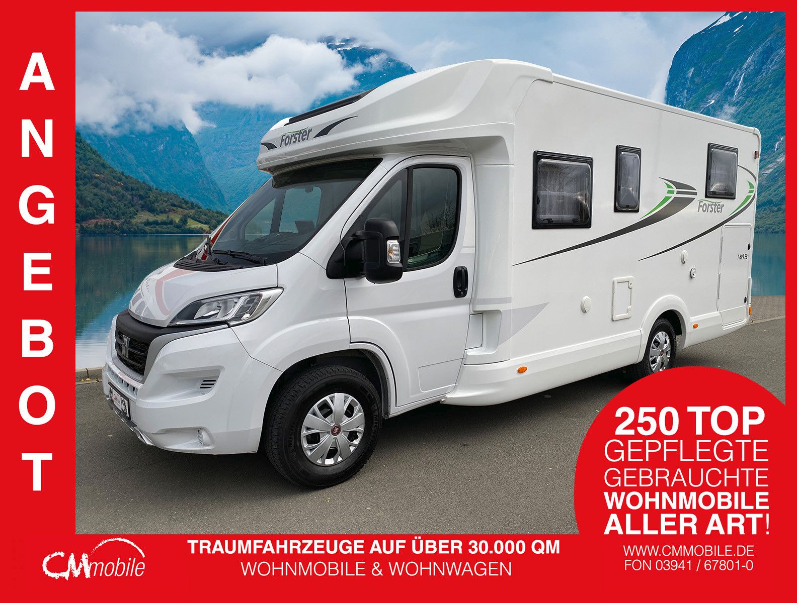 Forster
 FT 699 EB - Hub&Einzelbetten - Garage -
