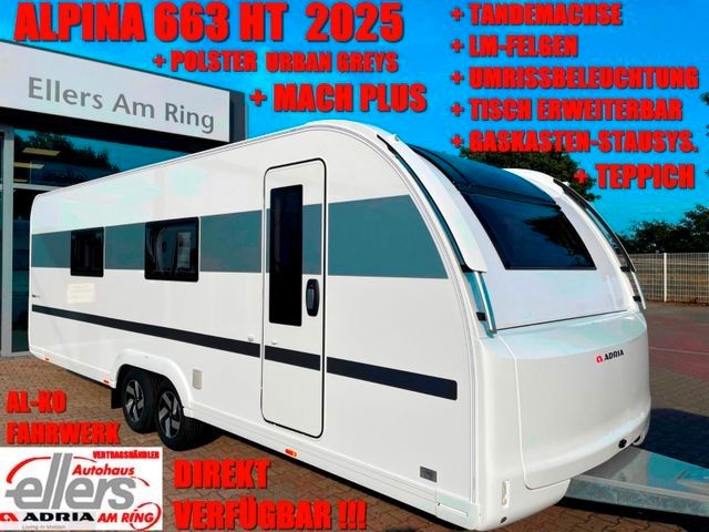 Adria 663 HT ALPINA ALDE BACK LM TISCH UMRI MACH 2025