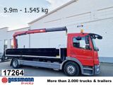 Mercedes-Benz 1218 L 4x2, Fassi Kran F 95A21 5.9m-1.545 kg, - Angebote entsprechen deinen Suchkriterien