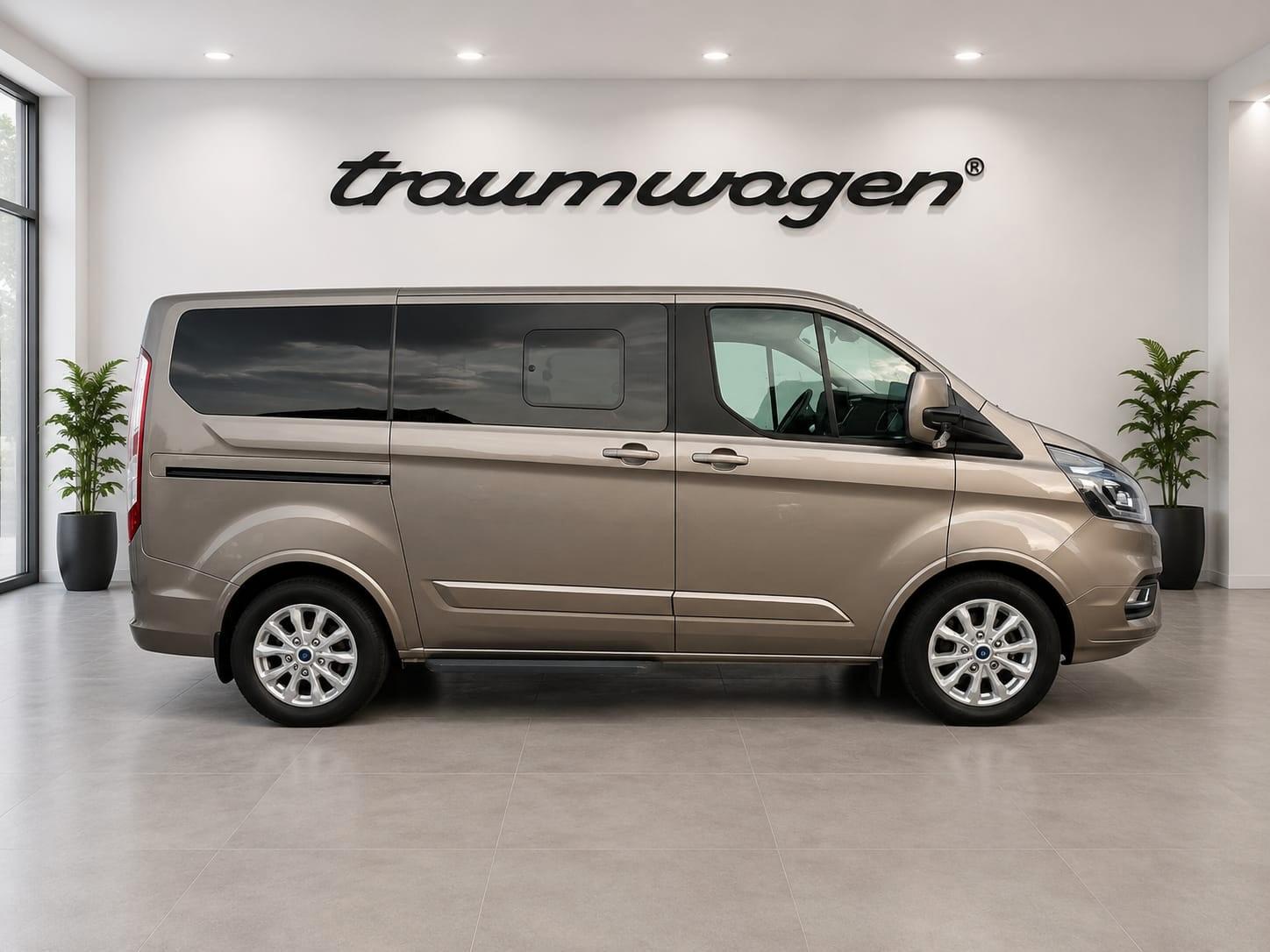 Ford Custom Titanium-X, Standheizung, AHK, VOLL !