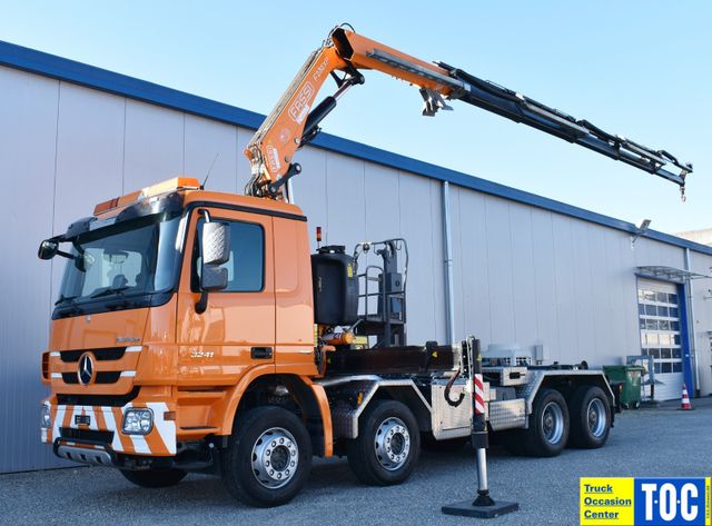 Mercedes-Benz Actros 3241 8x4 Retarder AHK Kran FASSI F235 XP