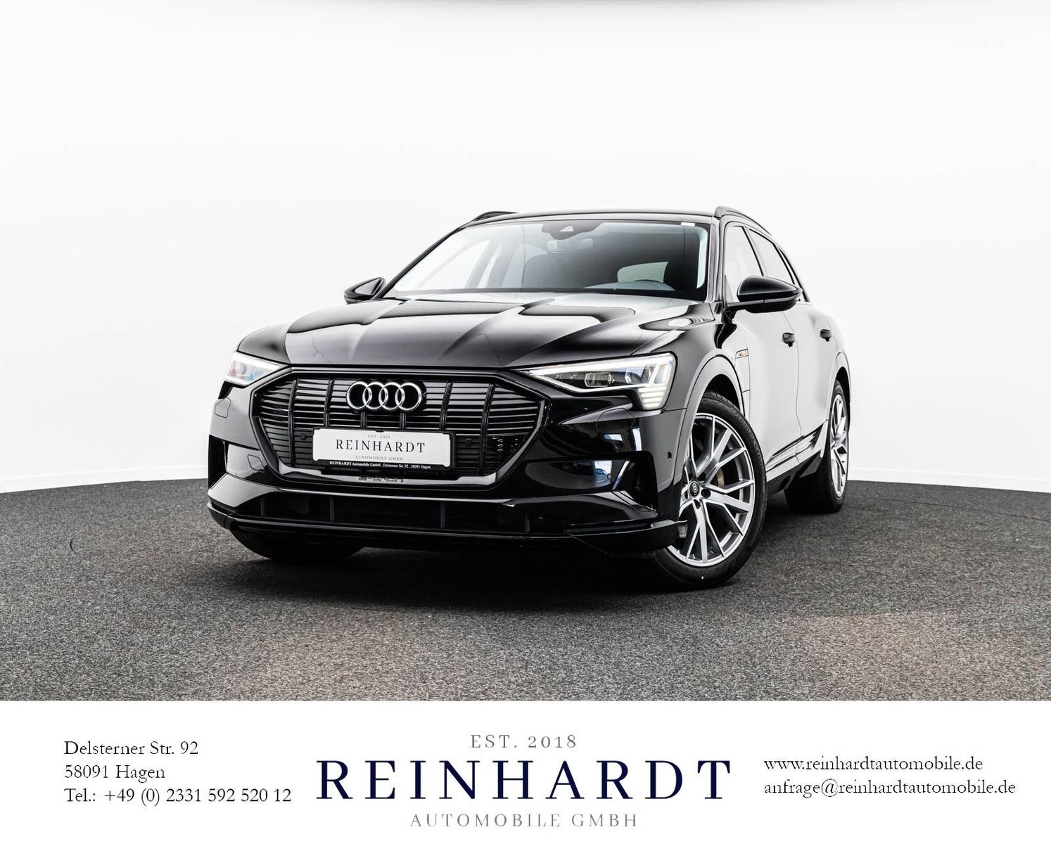AUDI E-TRON 50 Q ADVANCED/ALL-BLACK/21Z./MATRIX/AHK