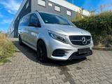 Mercedes-Benz V300*4MATIC*AMG*PANO*360°*Burmester*Standheizung - Mercedes-Benz V 300 mit Diesel-Antrieb: Silber, Vollleder