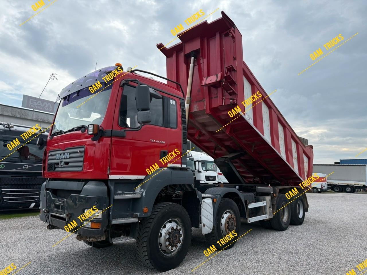 MAN 41.480TGA KIPPER 18cbm 8x6 40Ton