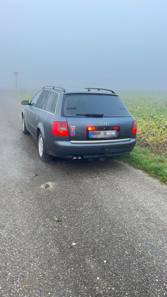 Audi A6 2004 — rear view