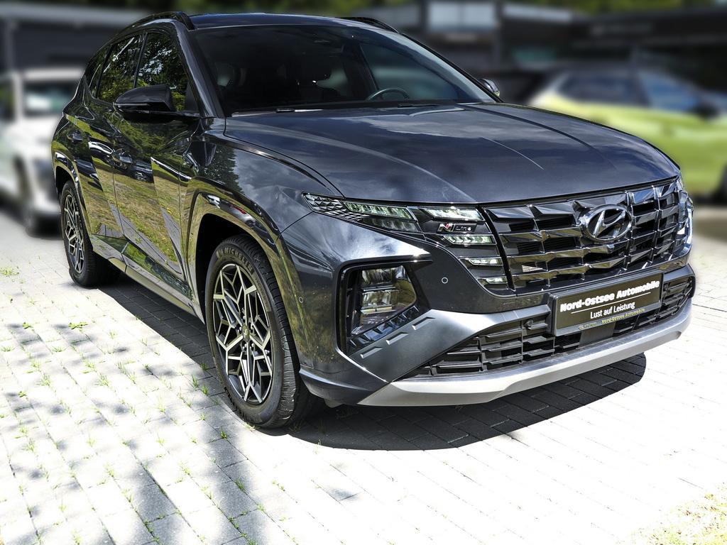 Hyundai TUCSON 1.6 T-GDI N LINE 4WD SHZ LHZ LED NAVI PDC, миниатюра 4