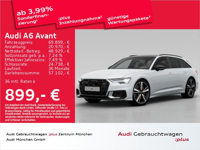 Audi A6 Avant 55 TFSI e qu. S tronic S line Pano/ACC/