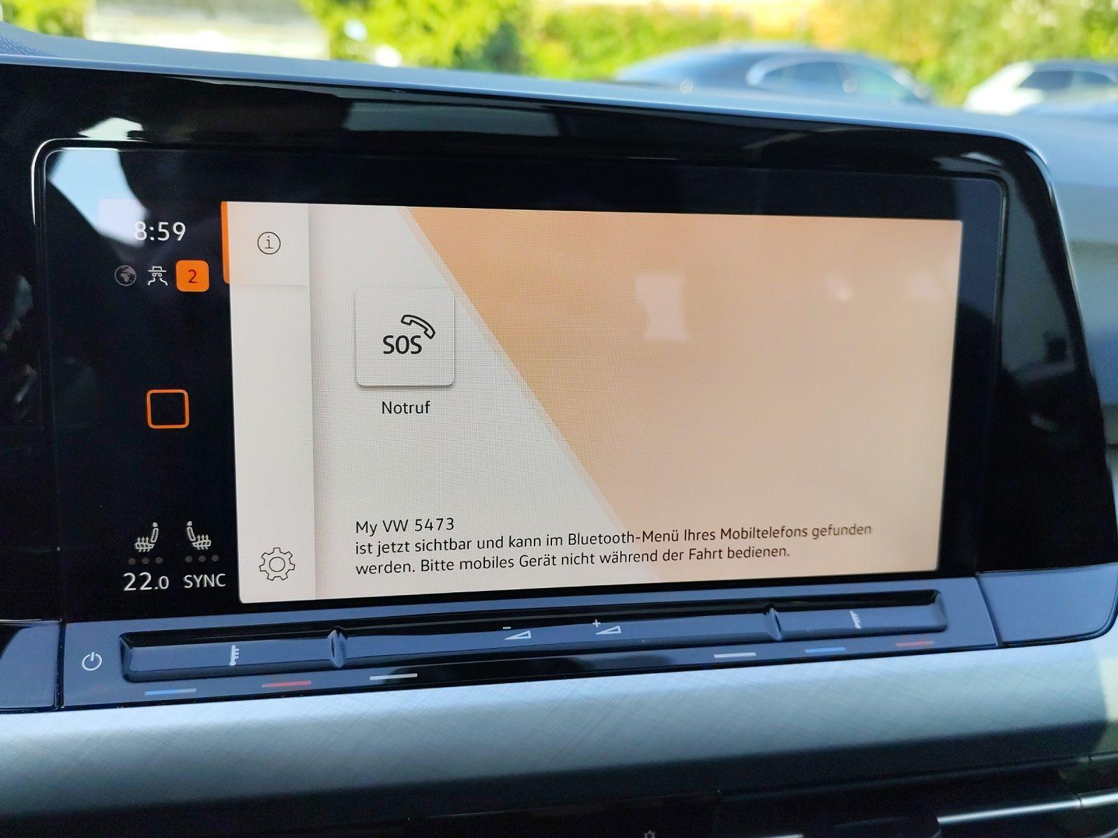 Volkswagen Golf VIII Variant 1.5 eTSI DSG LIFE*PANO*AHK*LED, миниатюра 24
