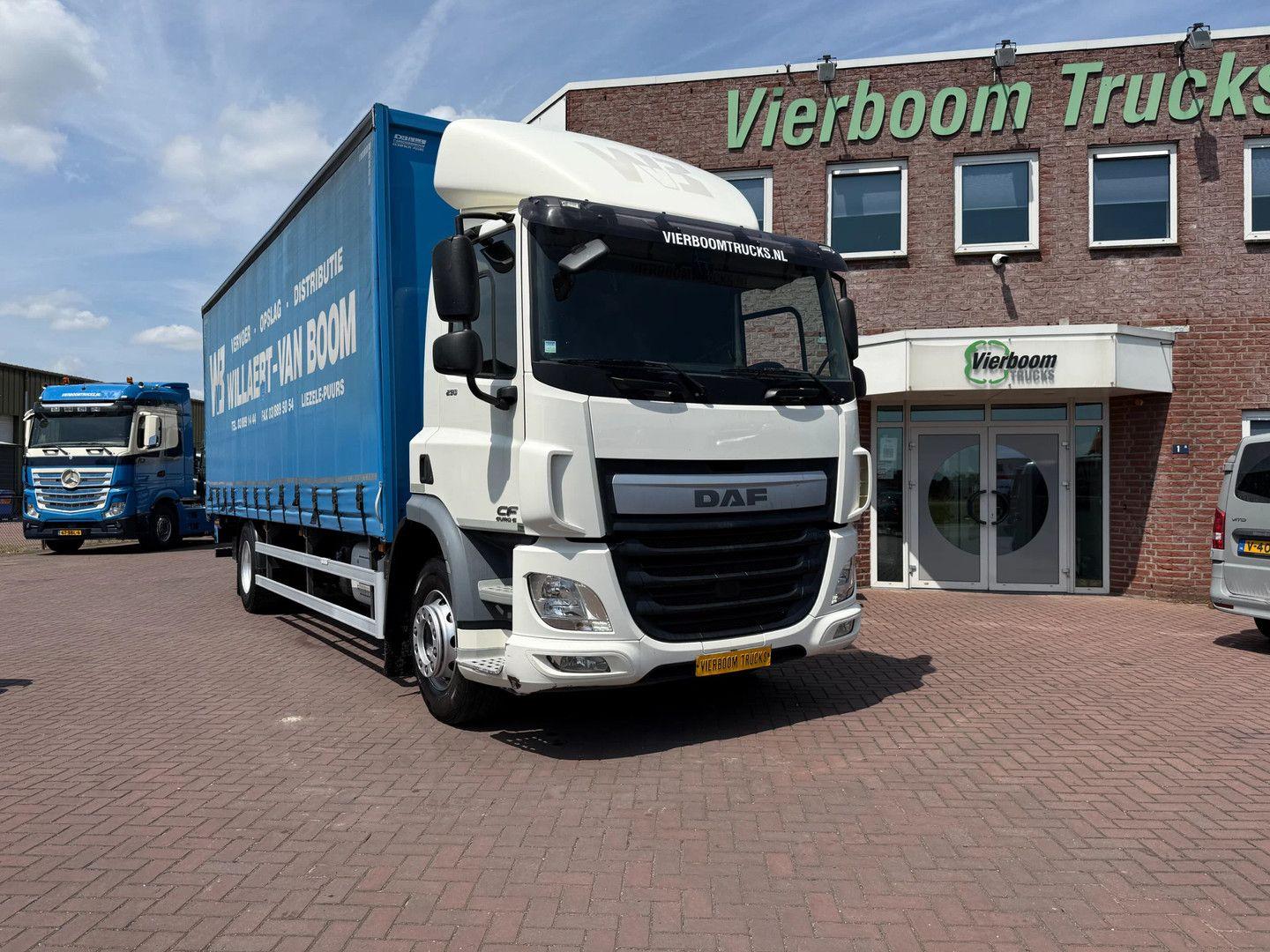 DAF CF 250 CF 250 FA Schiebeplane / Euro6 / 2 Tons L