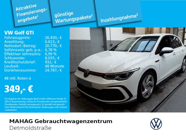 Volkswagen Golf VIII GTI 2.0 TSI Navi LEDPlus DAB+ AppConne