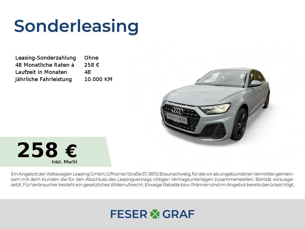 Audi A1 Sportback S line 25% Sondernachlass